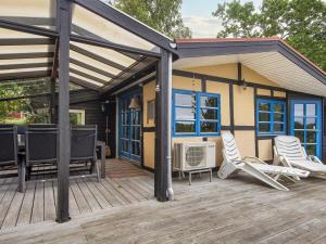 Patio nebo venkovní prostory v ubytování Holiday home Børkop LX