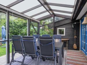 Patio nebo venkovní prostory v ubytování Holiday home Børkop LX