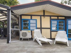 Patio nebo venkovní prostory v ubytování Holiday home Børkop LX