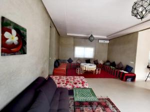 Posezení v ubytování Paradise Berber