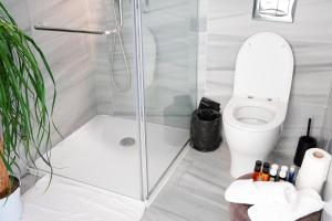 Koupelna v ubytování Valhalla Boutique Hotel