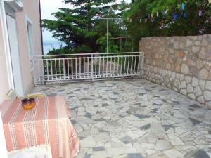 Balkón nebo terasa v ubytování One-Bedroom Apartment Crikvenica 14