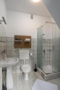 Koupelna v ubytování NOOK studio apartman Lokve