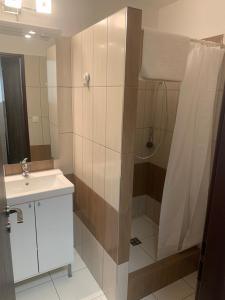 Koupelna v ubytování Wellness pension Formanka + 37 fotografií