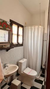 Koupelna v ubytování Guesthouse Filokalia