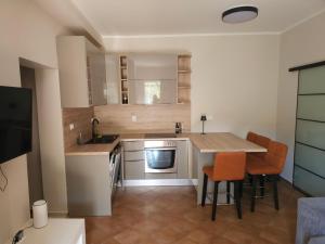Kuchyň nebo kuchyňský kout v ubytování Frenchie suite + 10 fotografií