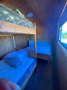 Postelja oz. postelje v sobi nastanitve Chalet Fahner-Peñafiel