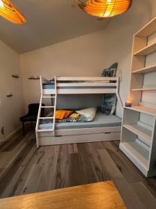 Postel nebo postele na pokoji v ubytování Broddaborg Apartments