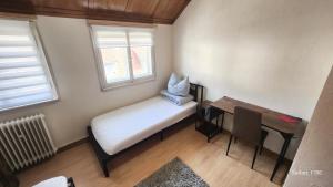 Postel nebo postele na pokoji v ubytování Ela Vital Ferienwohnung