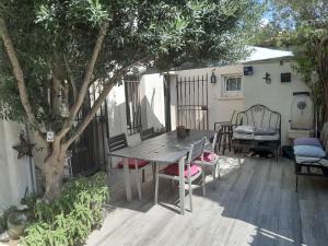 Μπαλκόνι ή βεράντα στο Chambre d'hôte chez Nicole et Pierre