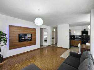 Η κουζίνα ή μικρή κουζίνα στο RIX Apartments in Girne