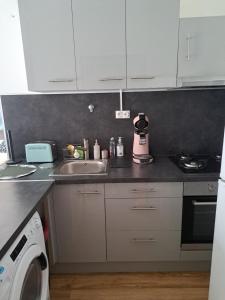 Η κουζίνα ή μικρή κουζίνα στο Appartement Cosy à Ales aux pieds des Cévennes
