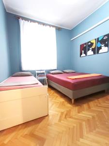 Posteľ alebo postele v izbe v ubytovaní Apartment Sole Macula