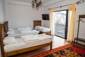 Postel nebo postele na pokoji v ubytování Khoreayi Dzor