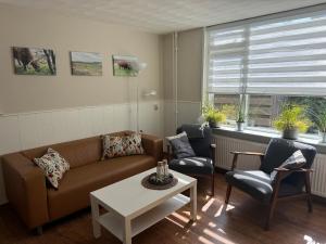 Χώρος καθιστικού στο Vakantiewoning Zon, Zee & Duin - Egmond aan Zee