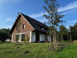 Zahrada ubytování Apartmány Černý vlk, Borová Lada