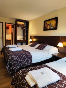 Postel nebo postele na pokoji v ubytování Las Retamas B&B