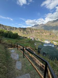 Paisaje cerca de este camping