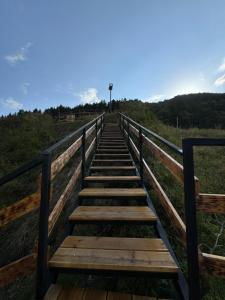 Paisaje cerca de este camping