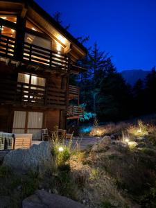 Zahrada ubytování Chalet Tannegg