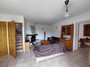 Kuchyň nebo kuchyňský kout v ubytování Chalet du Rabioux
