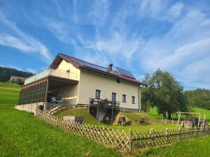 Vonkajšia záhrada v ubytovaní Landhaus Dersch