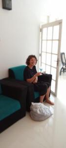 Posezení v ubytování Roo Lanka Homestay