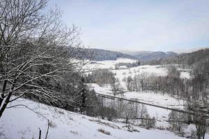 Duplex vue sur les montagnes - Orbey v zimě