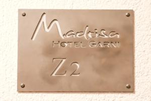Certifikát, ocenenie alebo iný dokument vystavený v ubytovaní Hotel Garni Madrisa