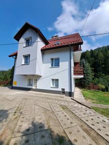 Budynek, w którym mieści się apartament