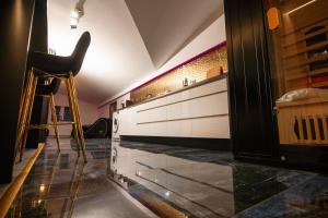 Łóżko lub łóżka piętrowe w pokoju w obiekcie TS Apartamenty