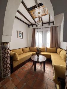 A seating area at Dar Al Hurra