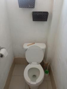 Et badeværelse på San Miguel apartments