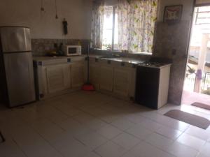 Køkken eller tekøkken på San Miguel apartments