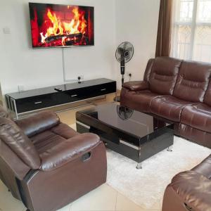 Posezení v ubytování Sofitel Executive 3 bedrooms own compound + 11 fotografií