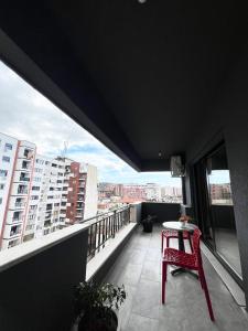 Balkón nebo terasa v ubytování B2 Apartment