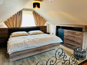 Postel nebo postele na pokoji v ubytování VITALITY Resort Podhájska