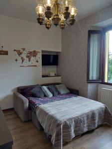 Postel nebo postele na pokoji v ubytování Como en casa