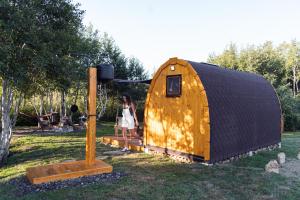Zahrada ubytování Camping pod - RAZBIBRIGA