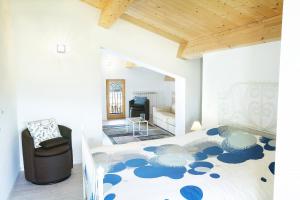 Postel nebo postele na pokoji v ubytování B&B Cuor Di Lavanda