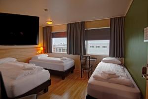 Katil atau katil-katil dalam bilik di Hotel Post