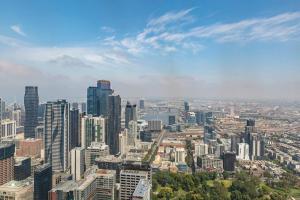 Nespecifikovaný výhled na destinaci Melbourne nebo výhled na město při pohledu z apartmánu