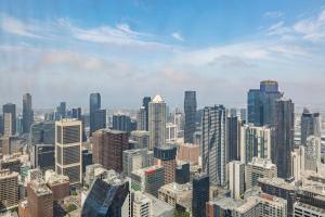 Nespecifikovaný výhled na destinaci Melbourne nebo výhled na město při pohledu z apartmánu