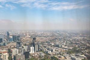 Nespecifikovaný výhled na destinaci Melbourne nebo výhled na město při pohledu z apartmánu