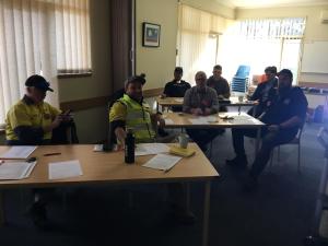a group of people sitting at tables in a room at PNL4WDriving Bairnsdale Hub in Bairnsdale