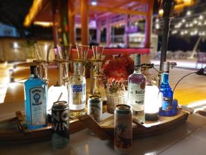 Bebidas en Easy Backpackers Paradise