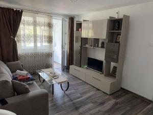 Kuchyň nebo kuchyňský kout v ubytování Apartament 4 camere Orsova