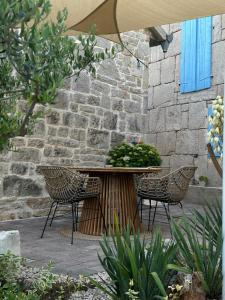 Patio nebo venkovní prostory v ubytování Rustical Holiday Resort Olea