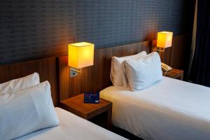 Postel nebo postele na pokoji v ubytování Holiday Inn Express Bilbao Airport by IHG