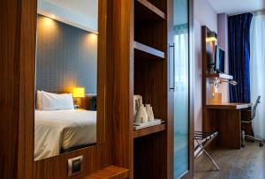 Postel nebo postele na pokoji v ubytování Holiday Inn Express Bilbao Airport by IHG